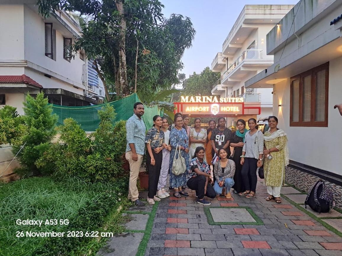 Marina Suites Airport Hotel Kochi Eksteriør bilde